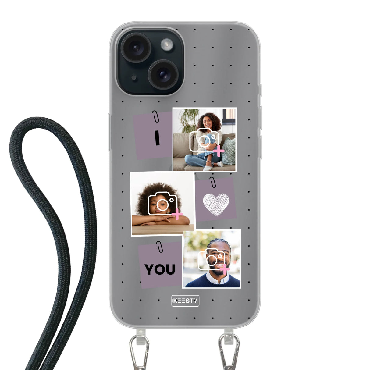 Telefoonhoesje Met Foto - Foto °4 - Hoesje met koord