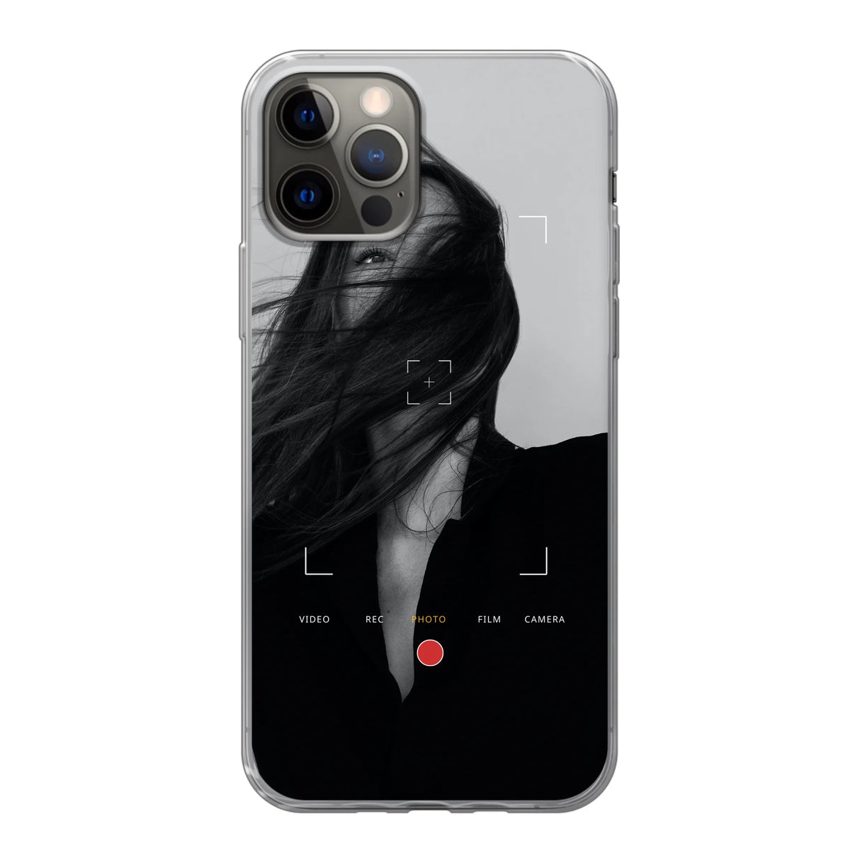 Camera frame °1 Grey - Telefoonhoesje met foto