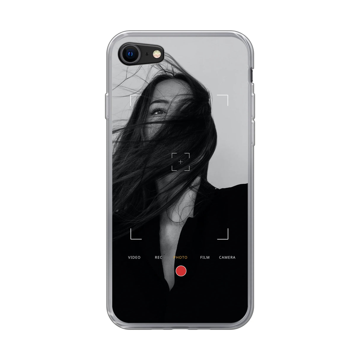 Camera frame °1 Grey - Telefoonhoesje met foto