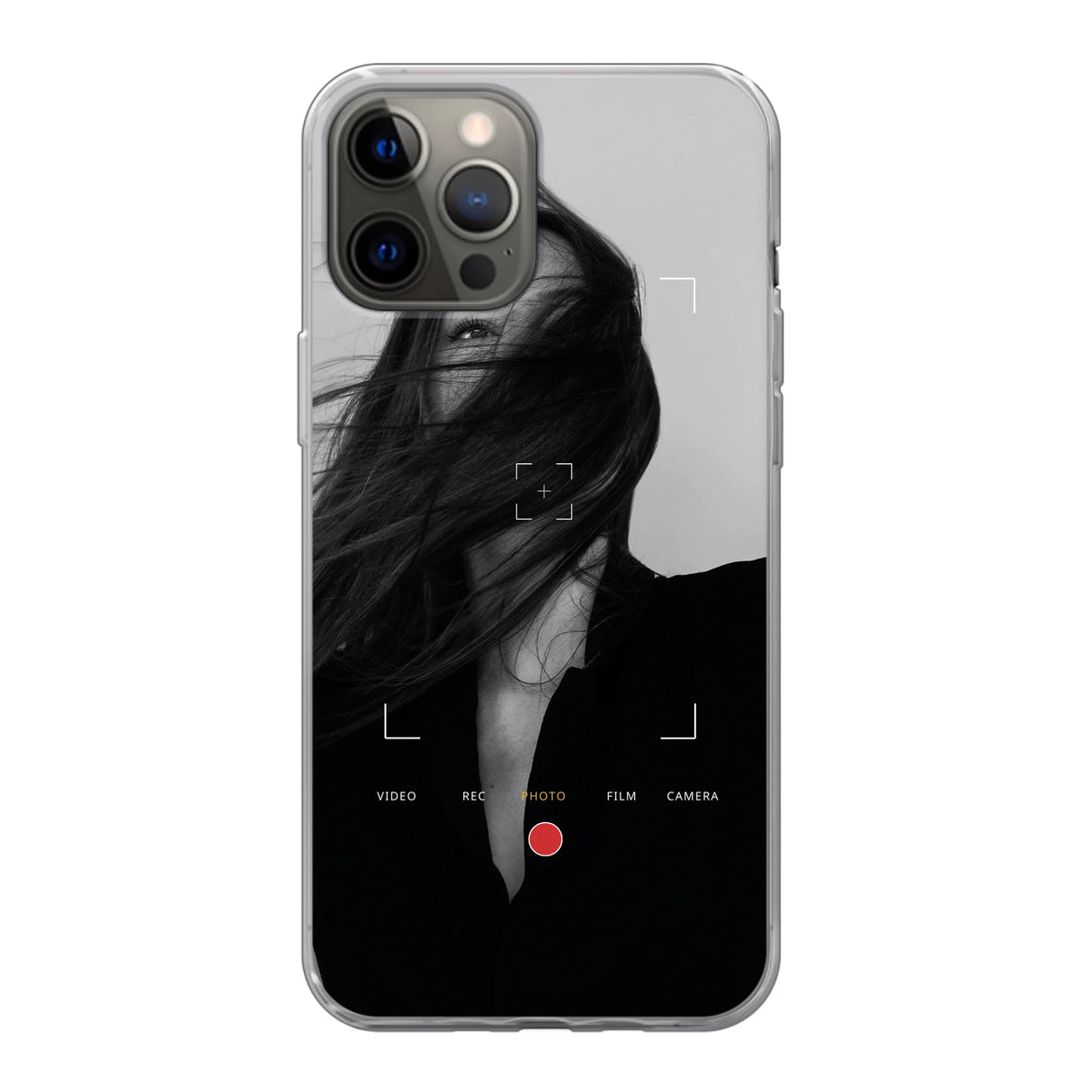 Camera frame °1 Grey - Telefoonhoesje met foto