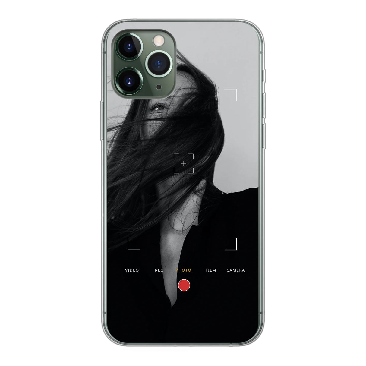 Camera frame °1 Grey - Telefoonhoesje met foto
