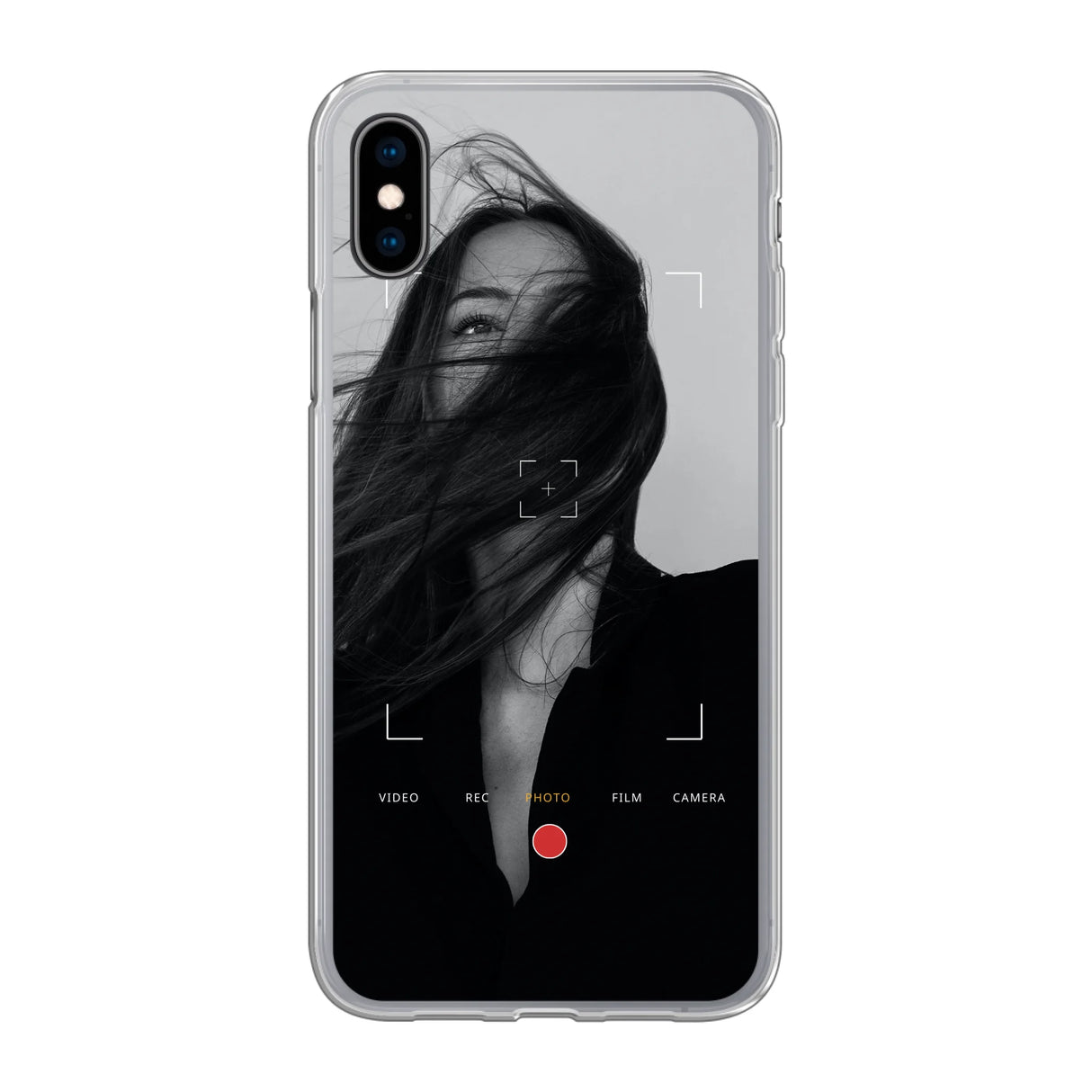 Camera frame °1 Grey - Telefoonhoesje met foto
