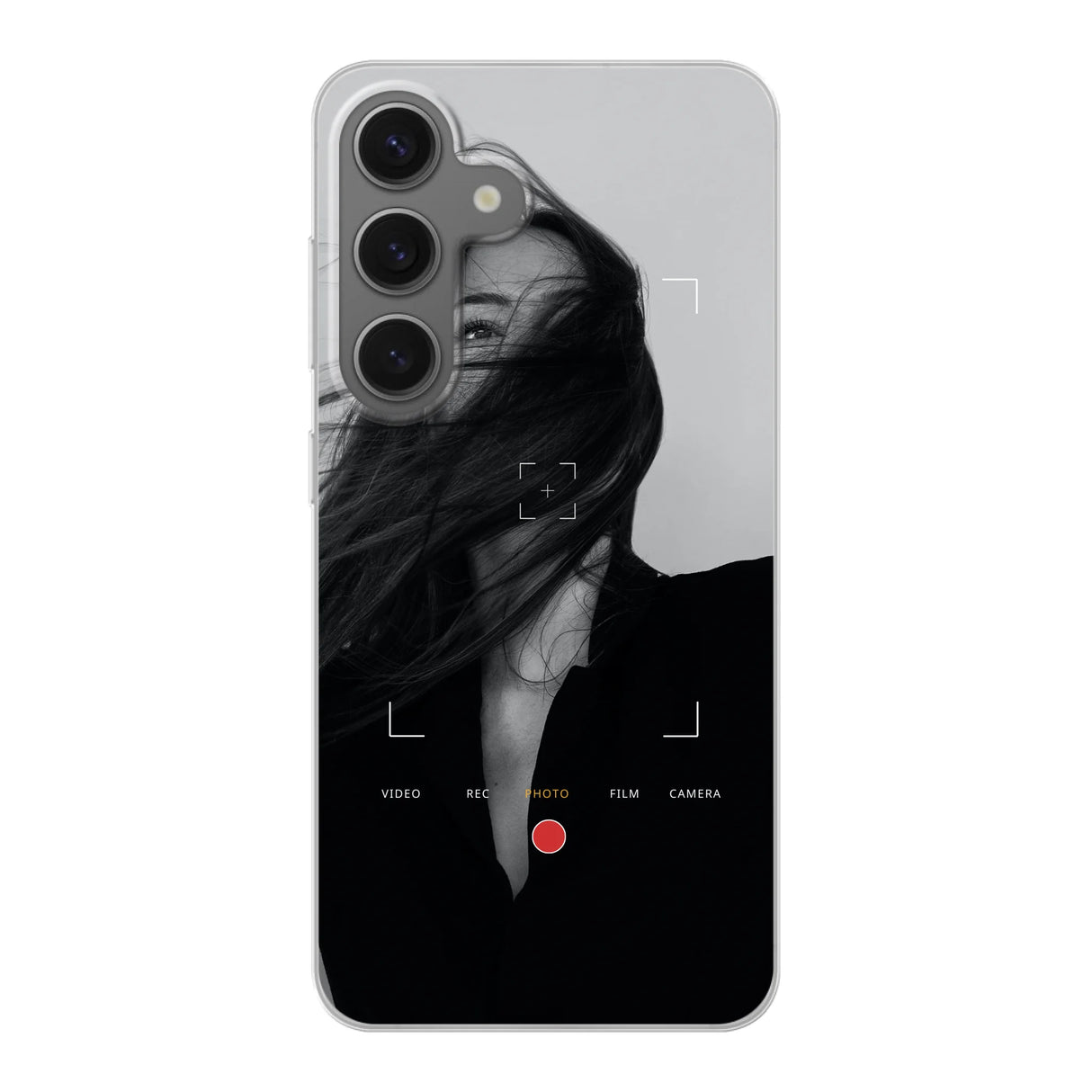 Camera frame °1 Grey - Telefoonhoesje met foto