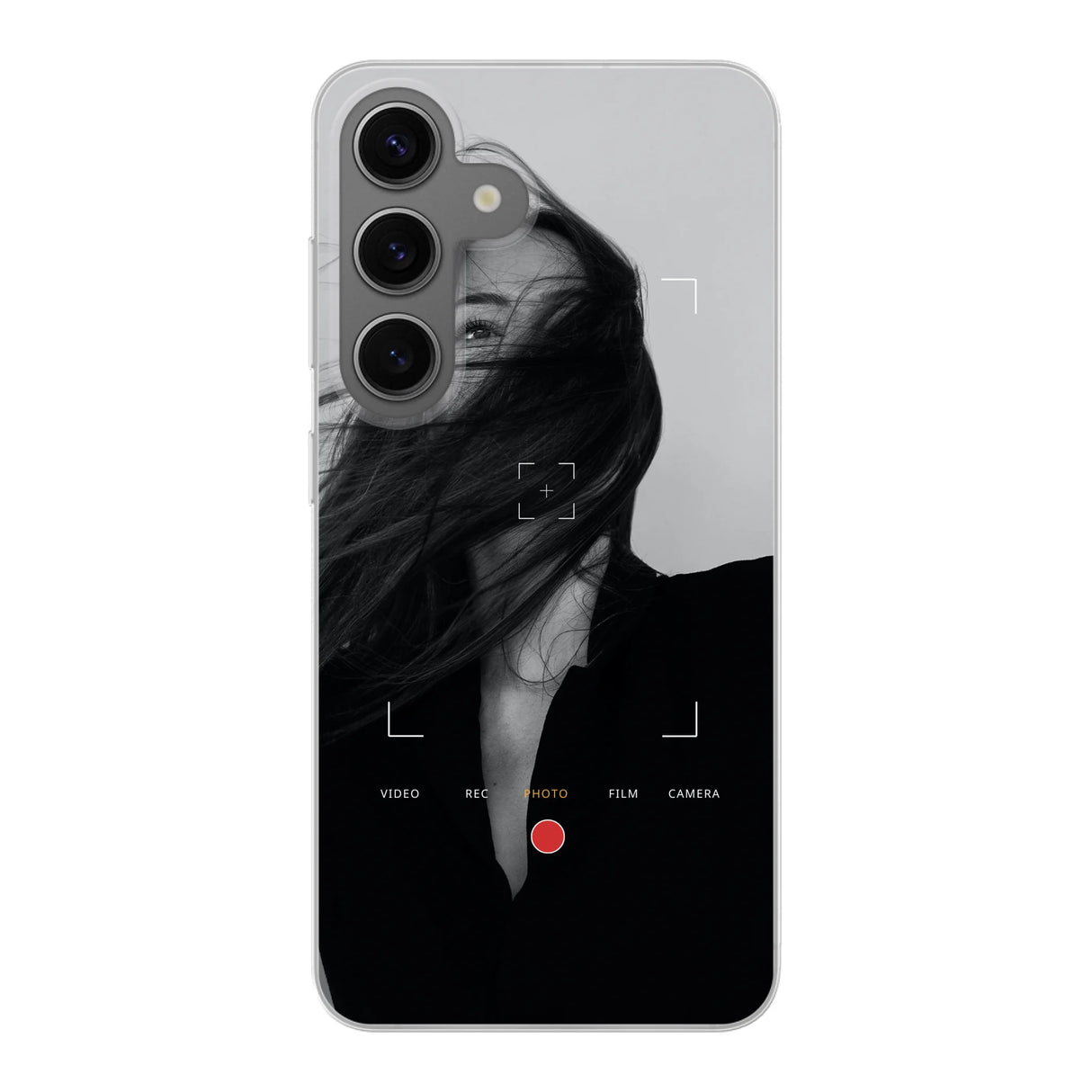 Camera frame °1 Grey - Telefoonhoesje met foto