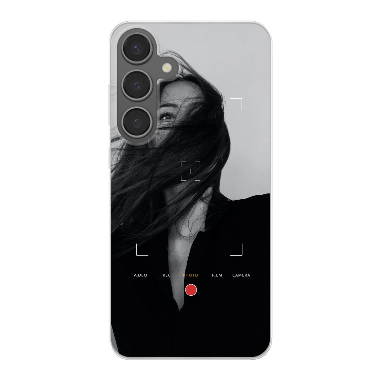 Camera frame °1 Grey - Telefoonhoesje met foto