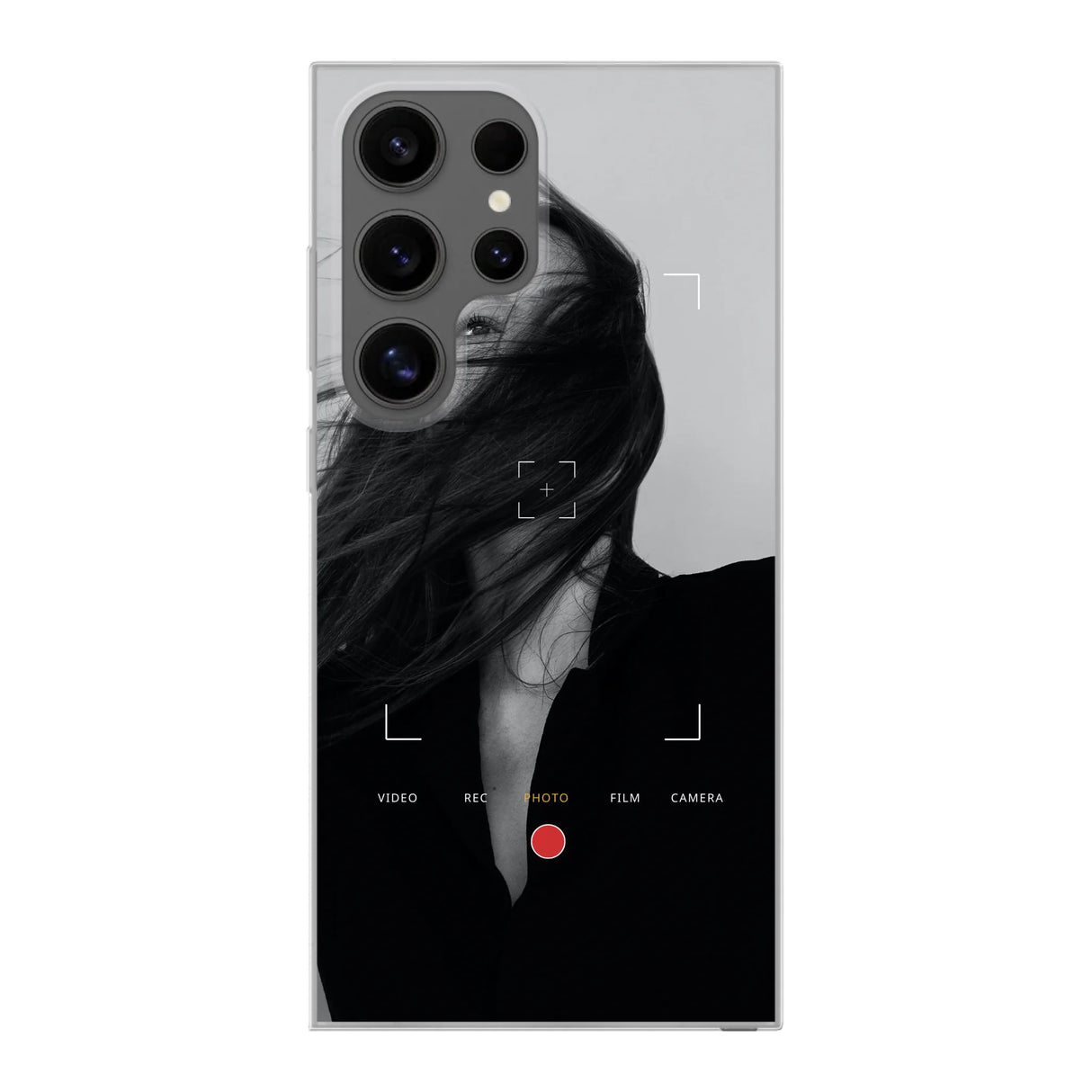 Camera frame °1 Grey - Telefoonhoesje met foto