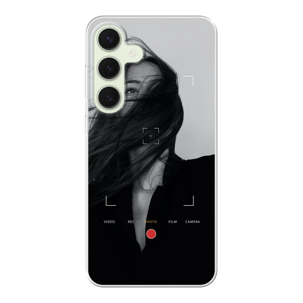 Camera frame °1 Grey - Telefoonhoesje met foto