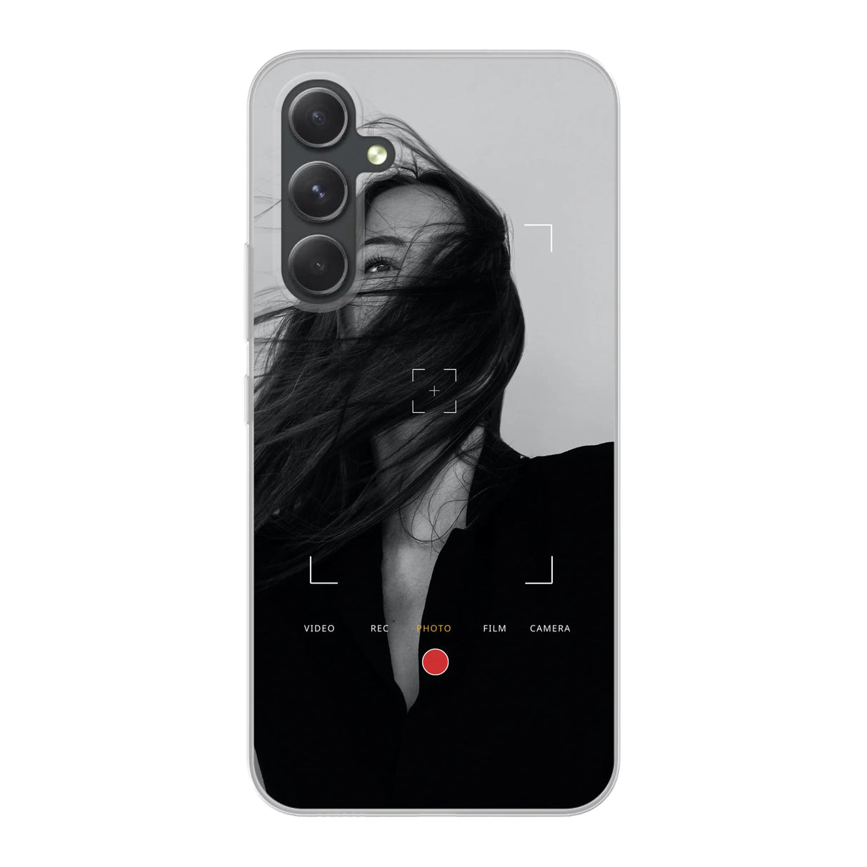 Camera frame °1 Grey - Telefoonhoesje met foto