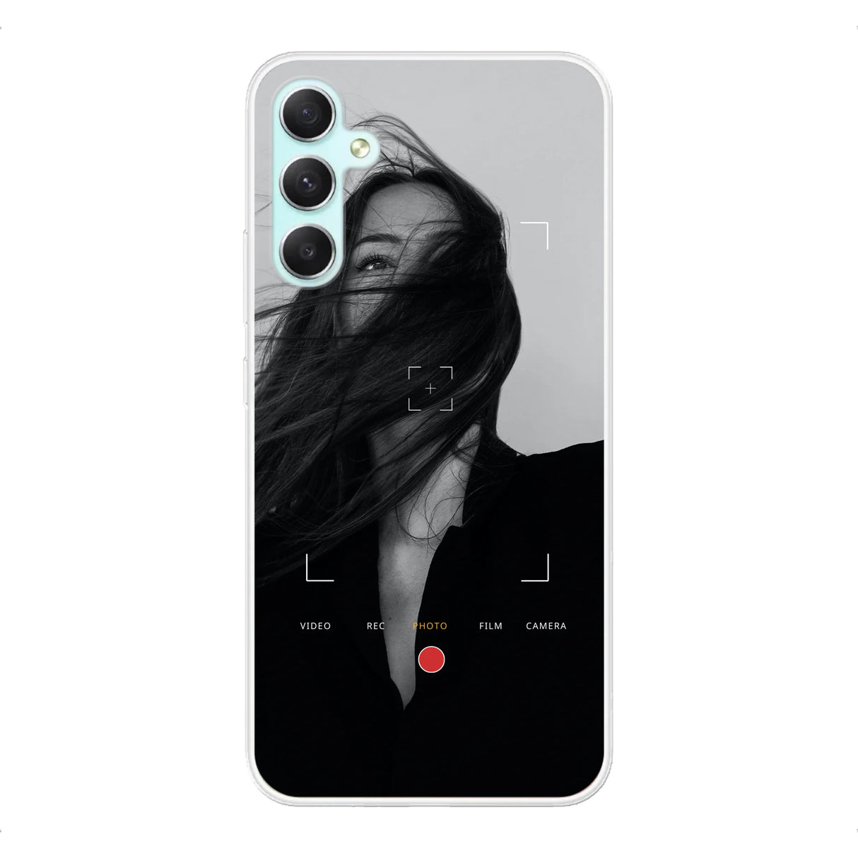 Camera frame °1 Grey - Telefoonhoesje met foto