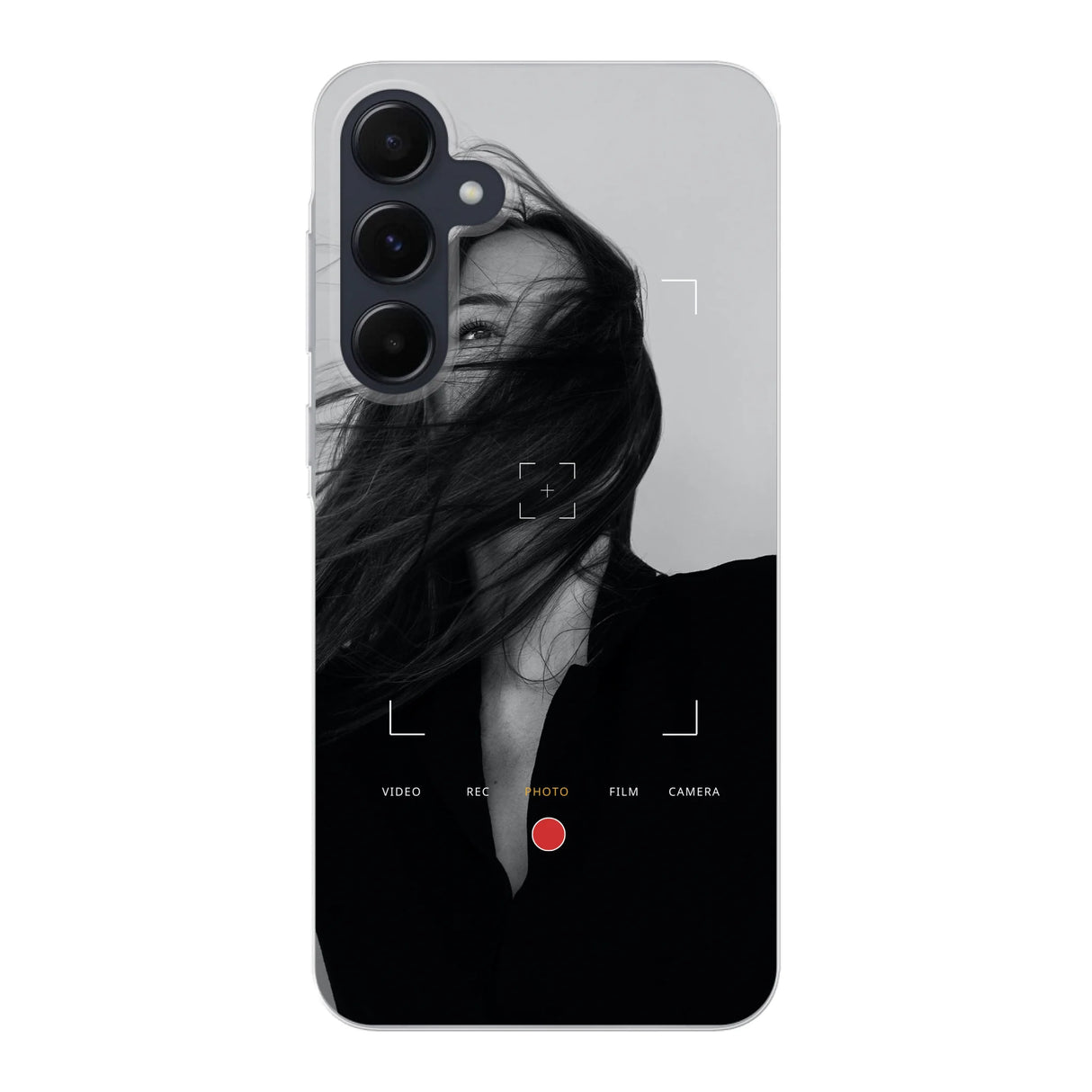 Camera frame °1 Grey - Telefoonhoesje met foto