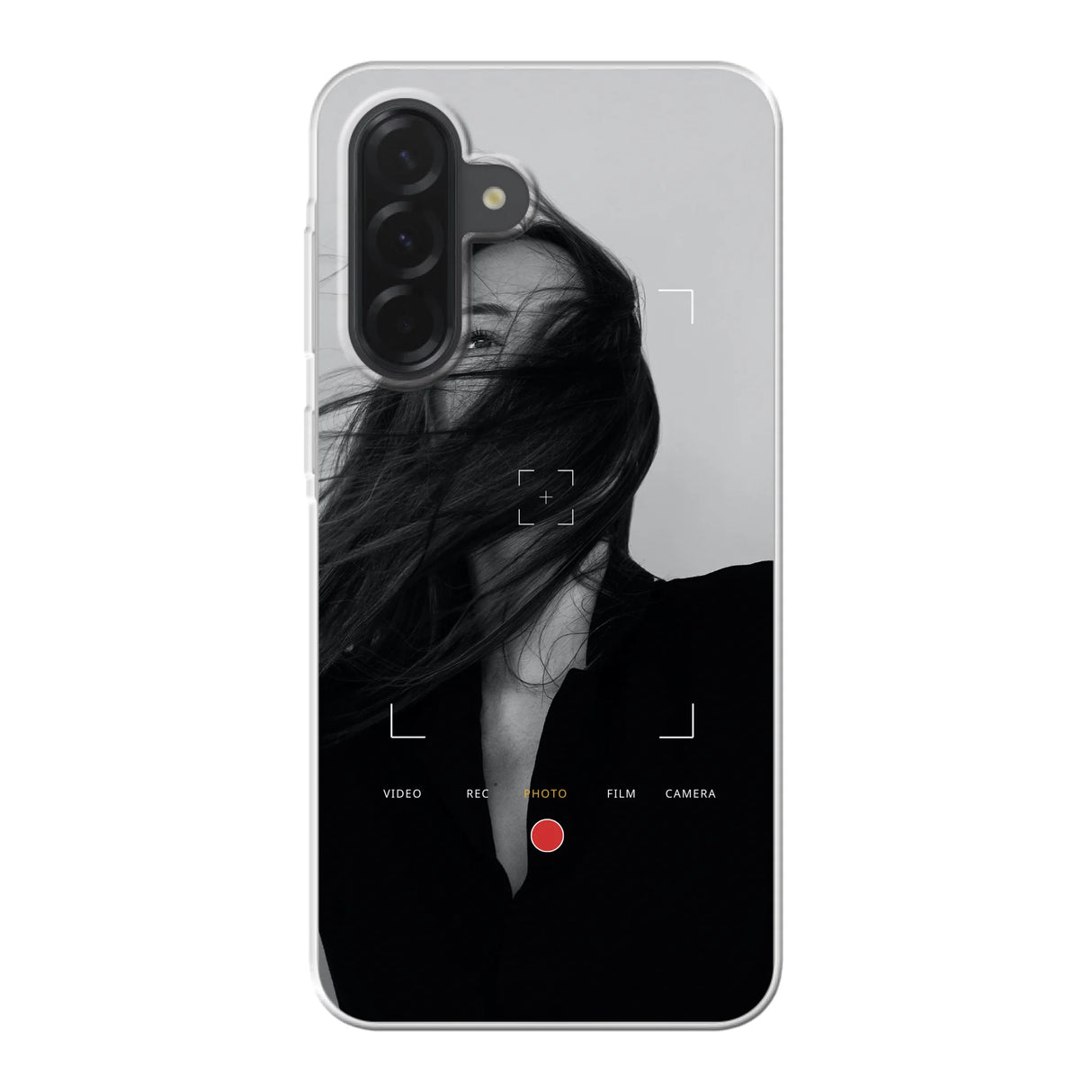 Camera frame °1 Grey - Telefoonhoesje met foto
