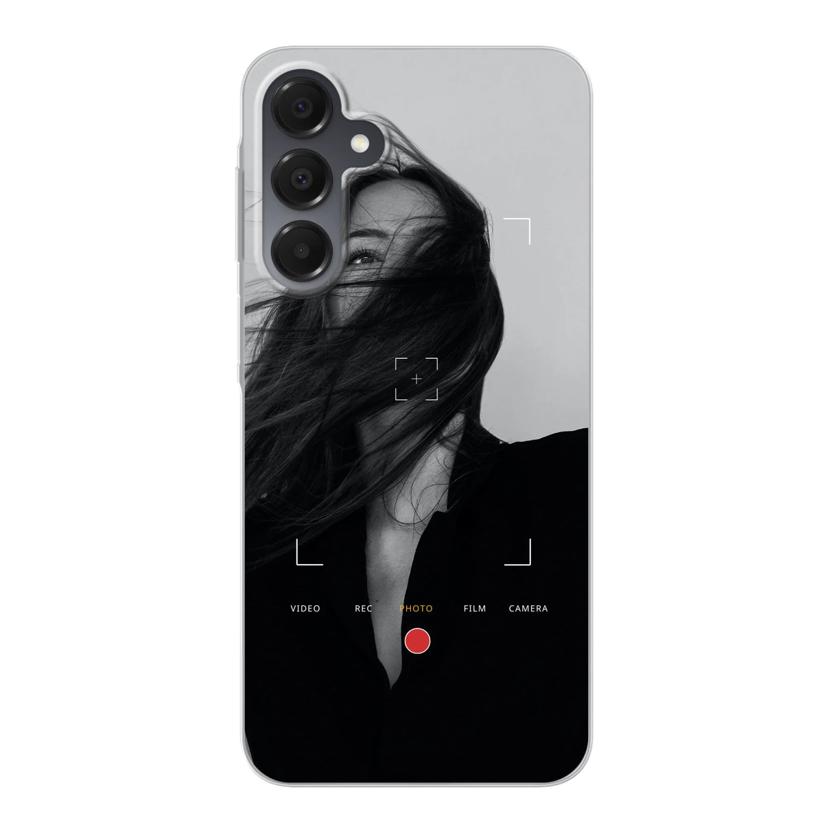 Camera frame °1 Grey - Telefoonhoesje met foto