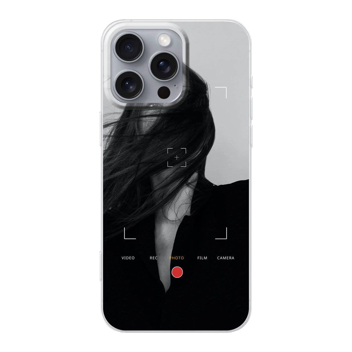 Camera frame °1 Grey - Telefoonhoesje met foto