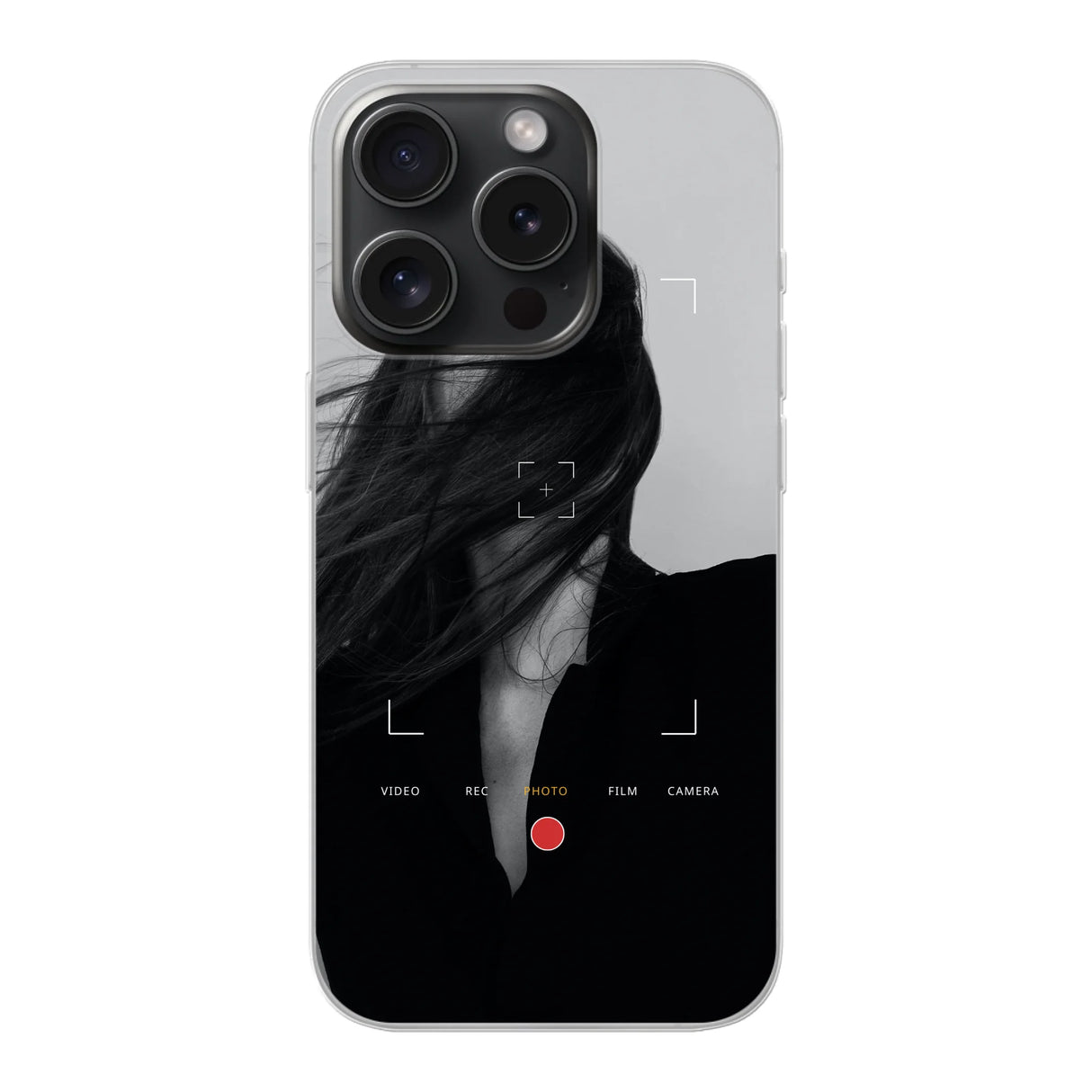 Camera frame °1 Grey - Telefoonhoesje met foto