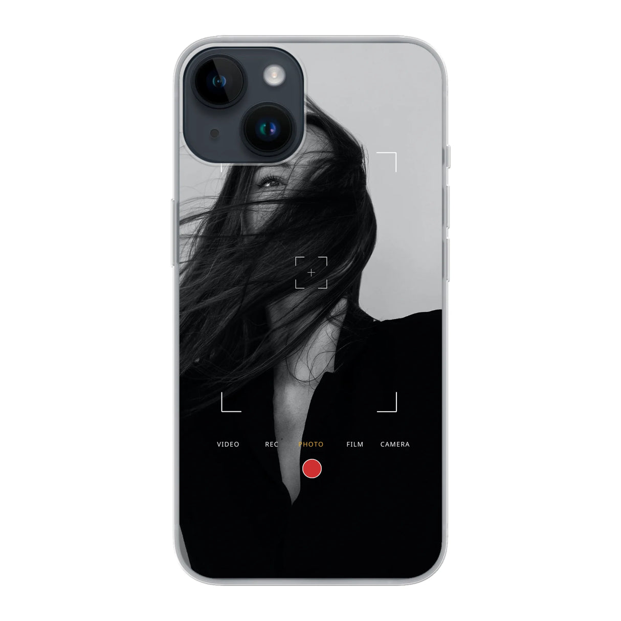 Camera frame °1 Grey - Telefoonhoesje met foto