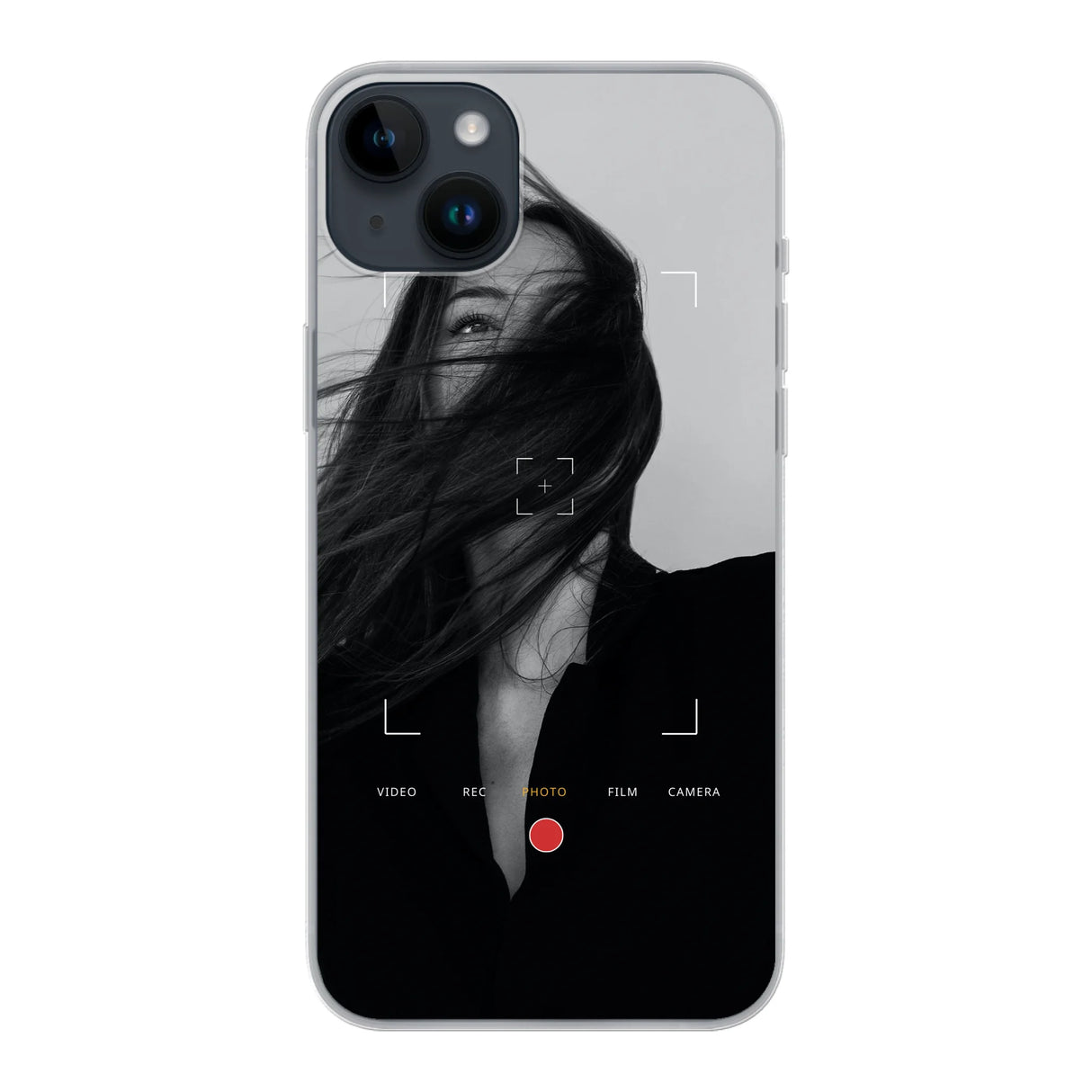 Camera frame °1 Grey - Telefoonhoesje met foto