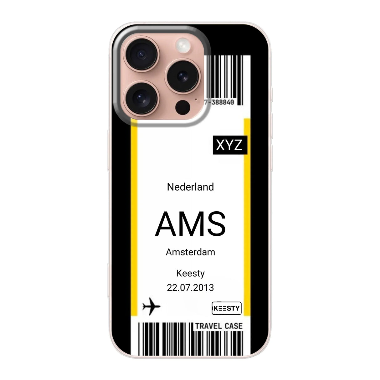Vliegticket °1 - Telefoonhoesje maken