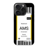 Vliegticket °1 - Telefoonhoesje maken