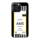 Vliegticket °1 - Telefoonhoesje maken