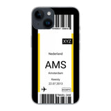 Vliegticket °1 - Telefoonhoesje maken