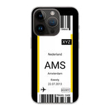 Vliegticket °1 - Telefoonhoesje maken