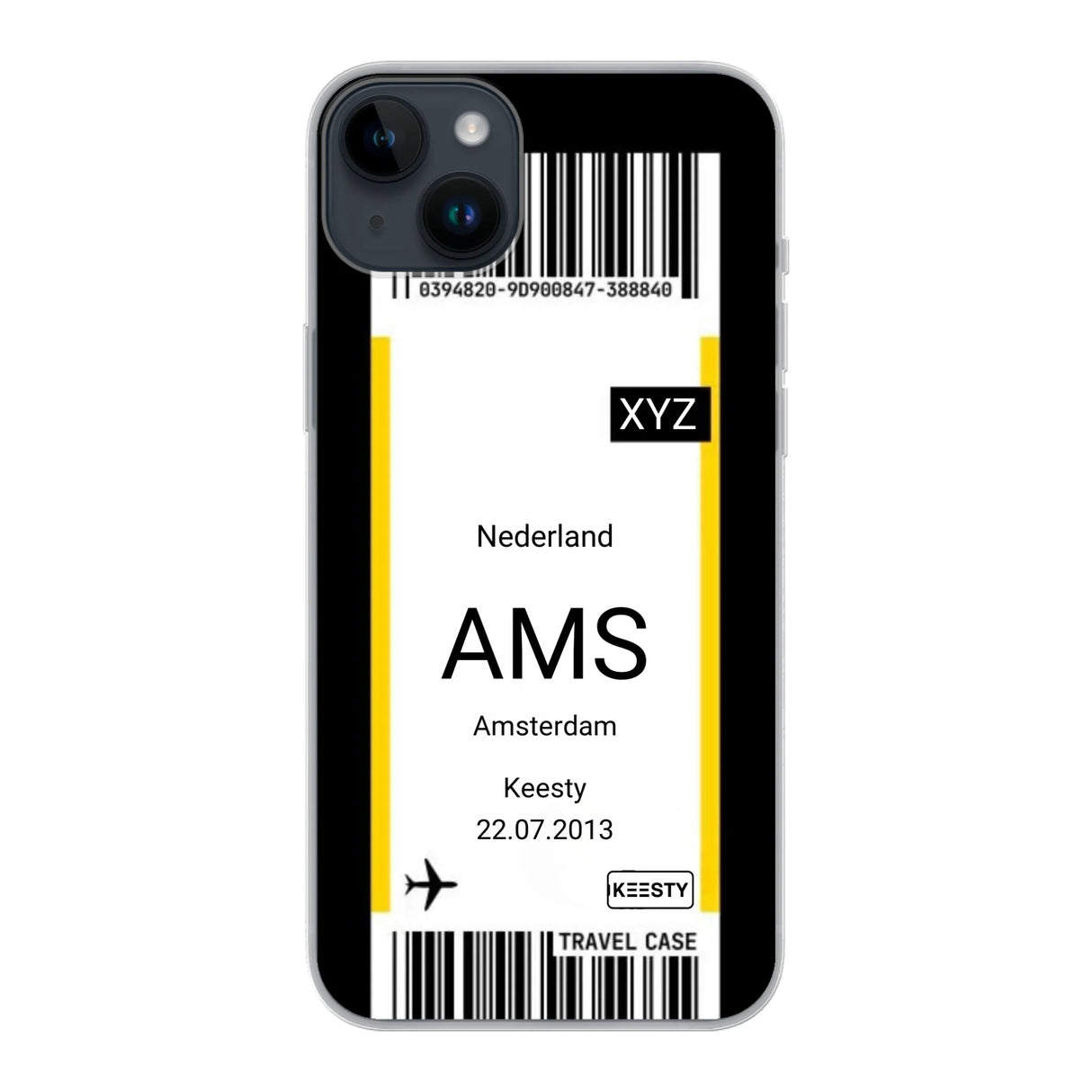 Vliegticket °1 - Telefoonhoesje maken