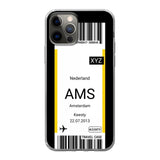 Vliegticket °1 - Telefoonhoesje maken