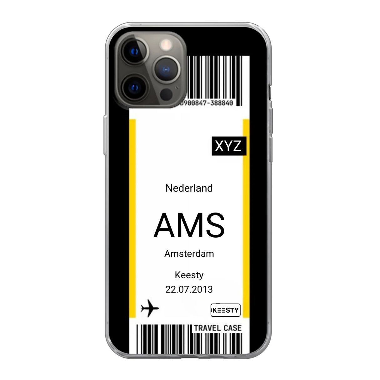 Vliegticket °1 - Telefoonhoesje maken