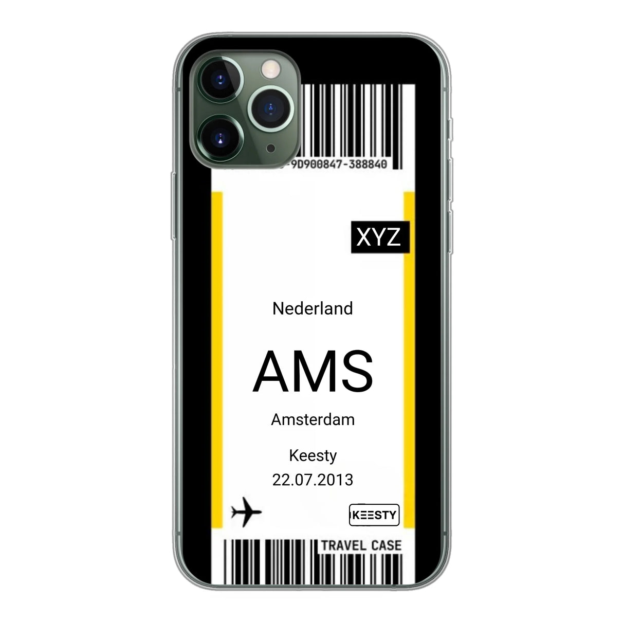 Vliegticket °1 - Telefoonhoesje maken