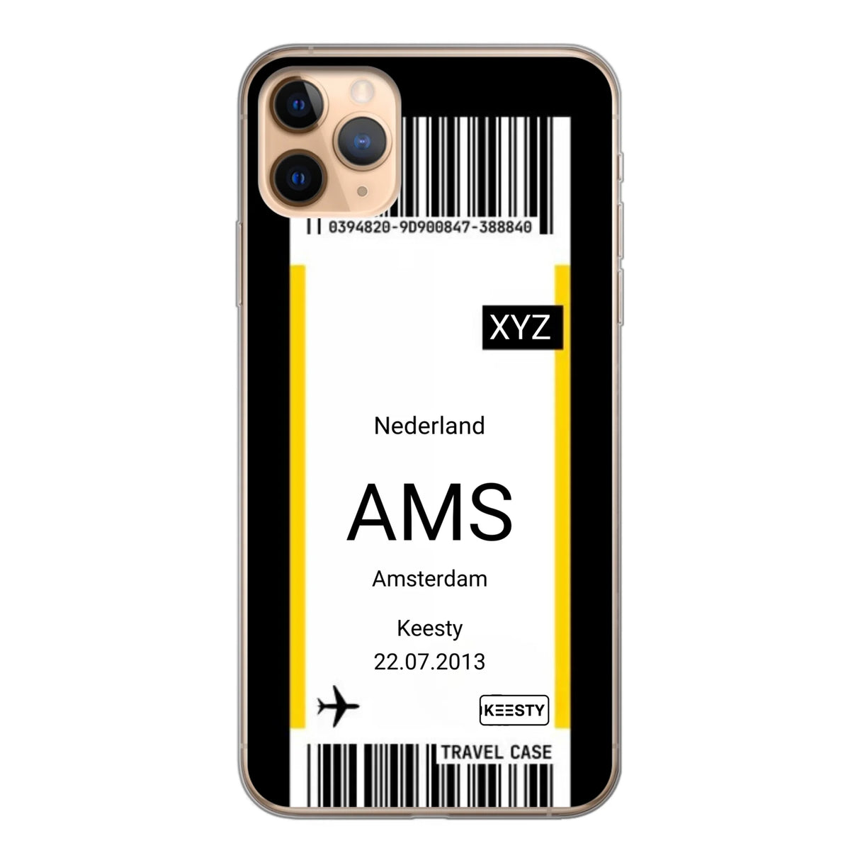 Vliegticket °1 - Telefoonhoesje maken