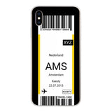 Vliegticket °1 - Telefoonhoesje maken
