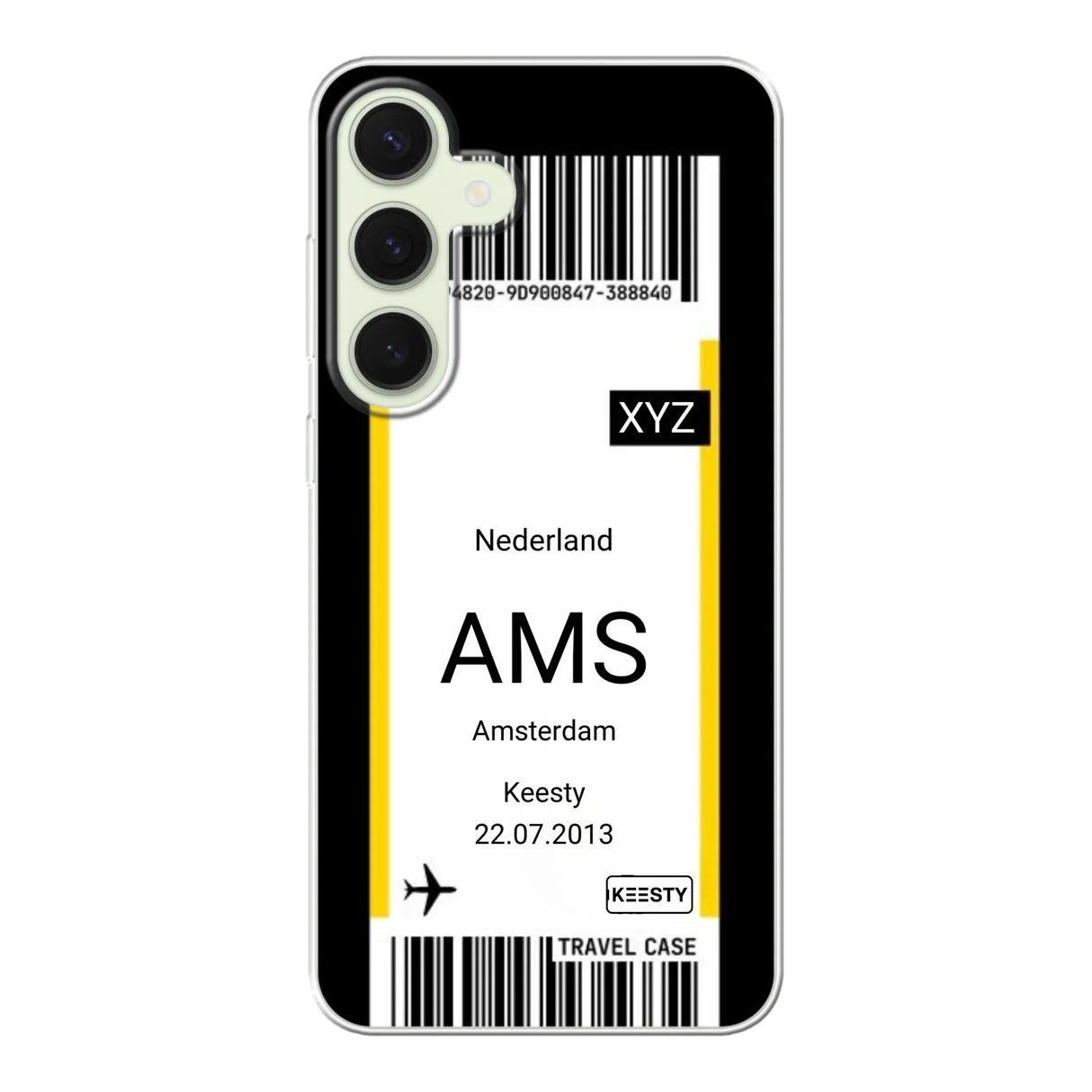 Vliegticket °1 - Telefoonhoesje maken