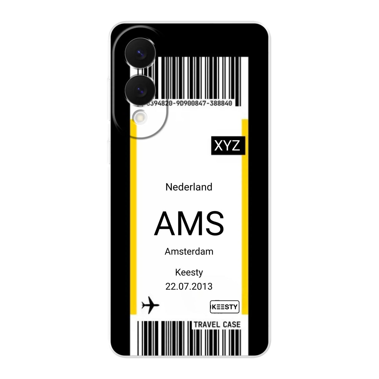 Vliegticket °1 - Telefoonhoesje maken