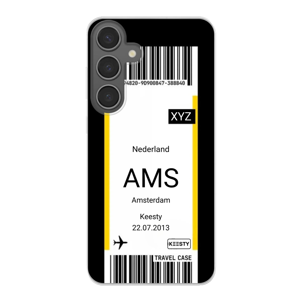 Vliegticket °1 - Telefoonhoesje maken