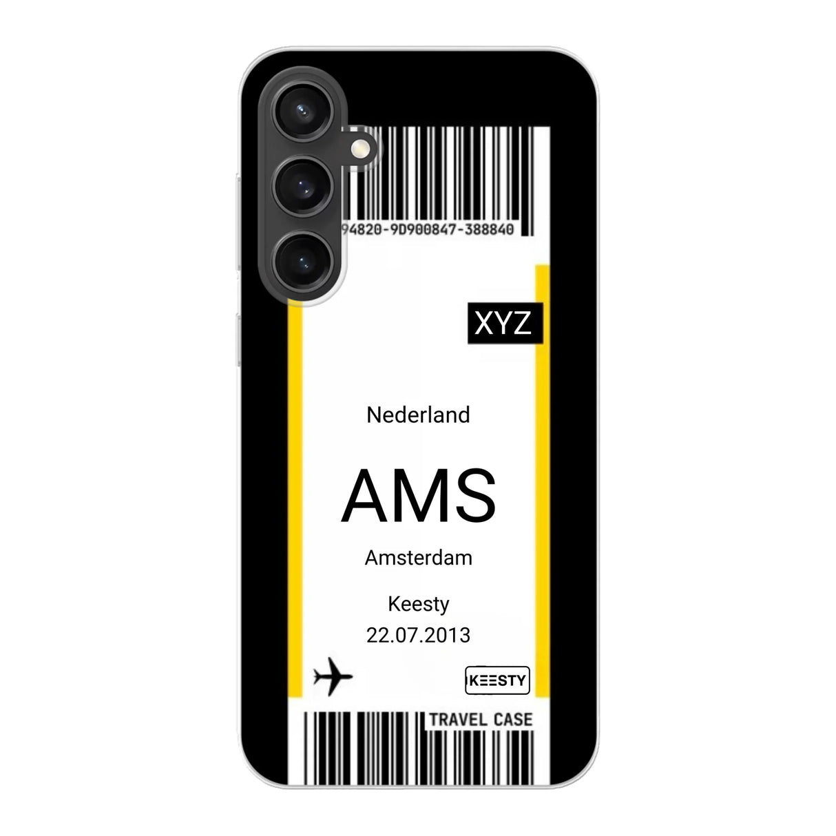 Vliegticket °1 - Telefoonhoesje maken