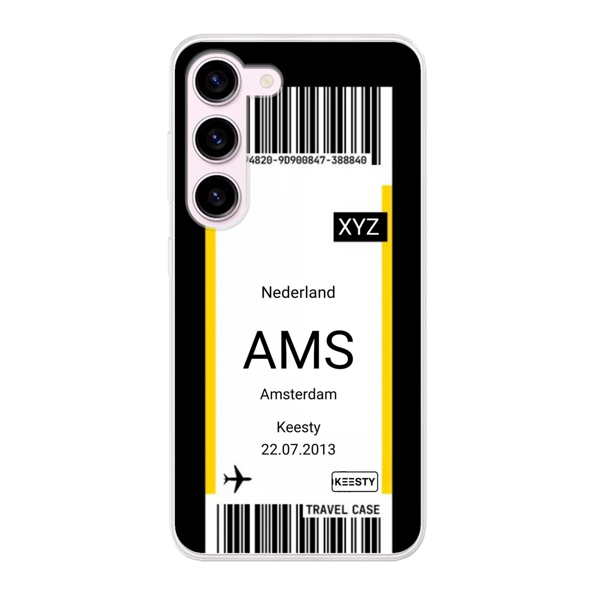 Vliegticket °1 - Telefoonhoesje maken