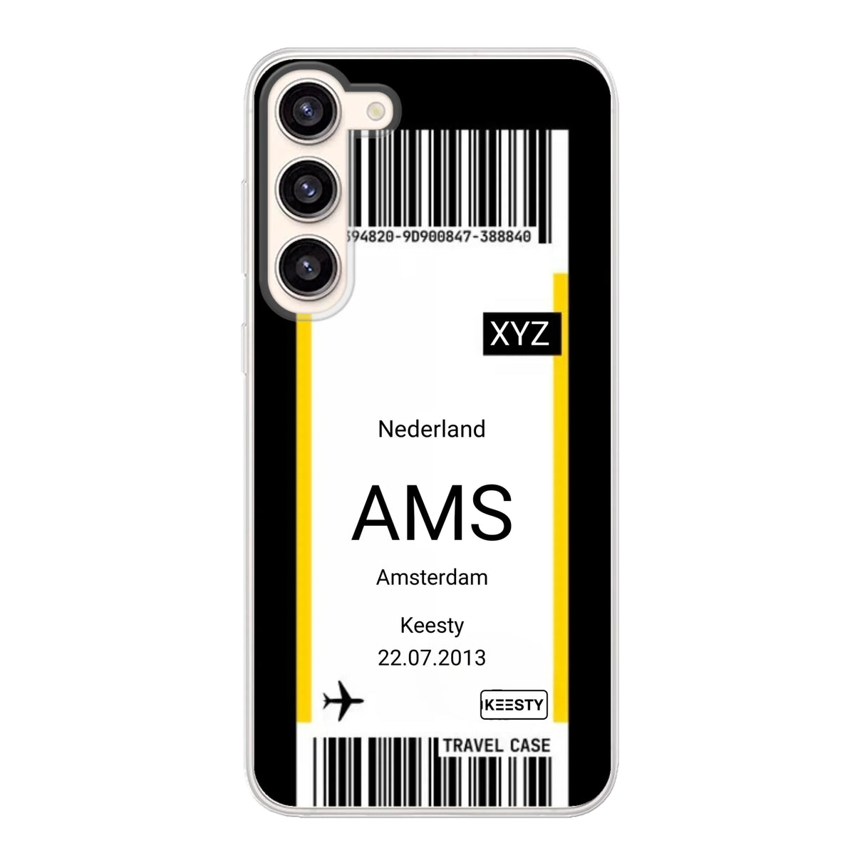 Vliegticket °1 - Telefoonhoesje maken