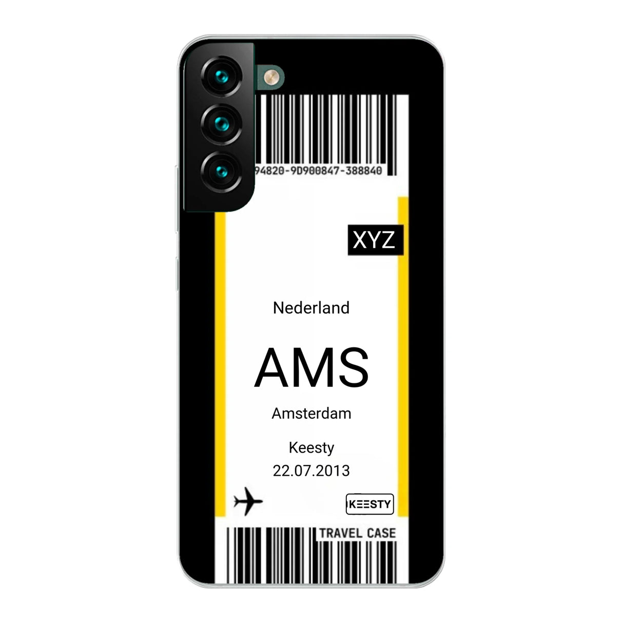 Vliegticket °1 - Telefoonhoesje maken