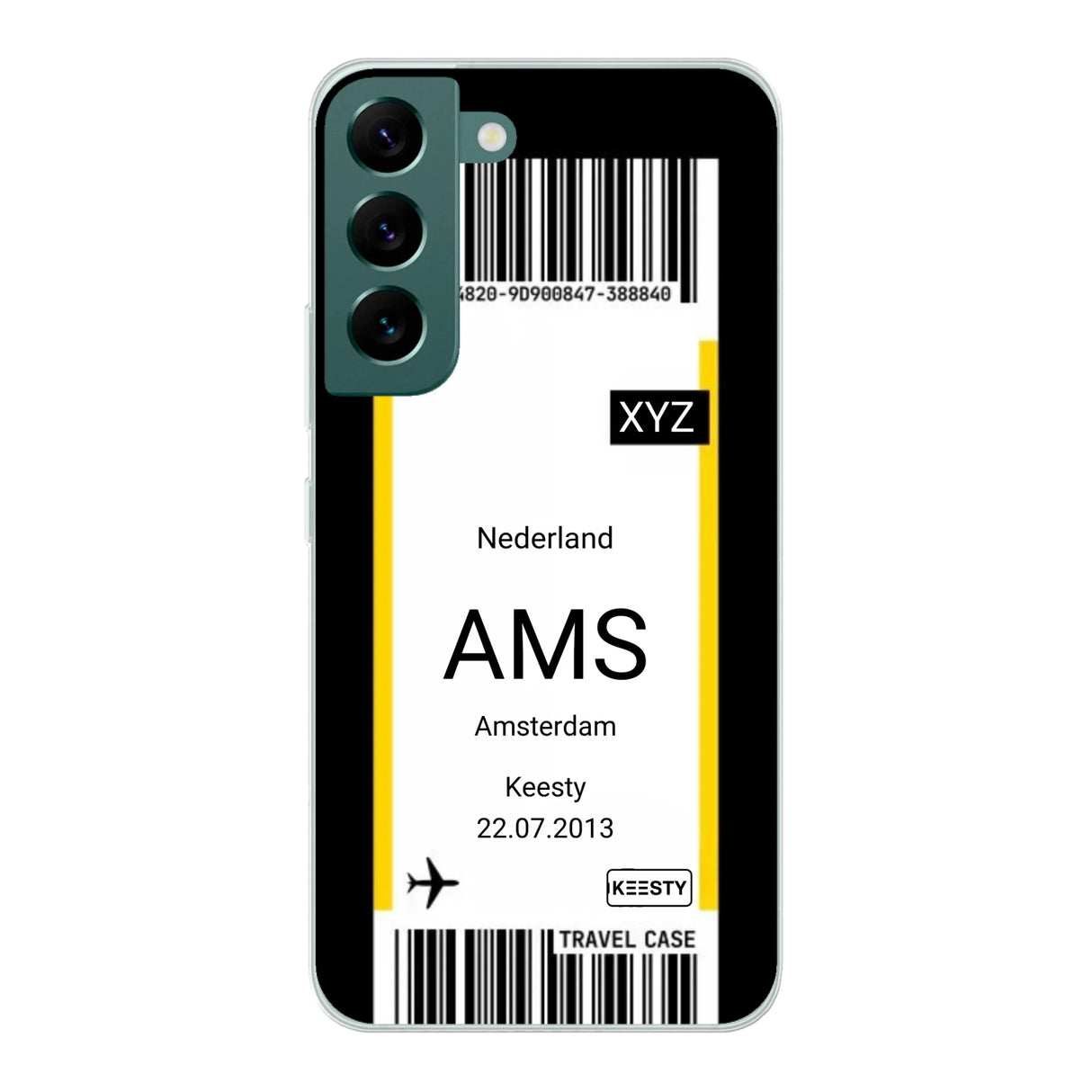 Vliegticket °1 - Telefoonhoesje maken