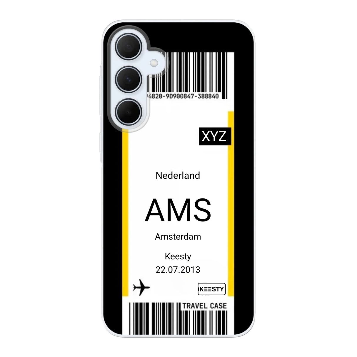 Vliegticket °1 - Telefoonhoesje maken