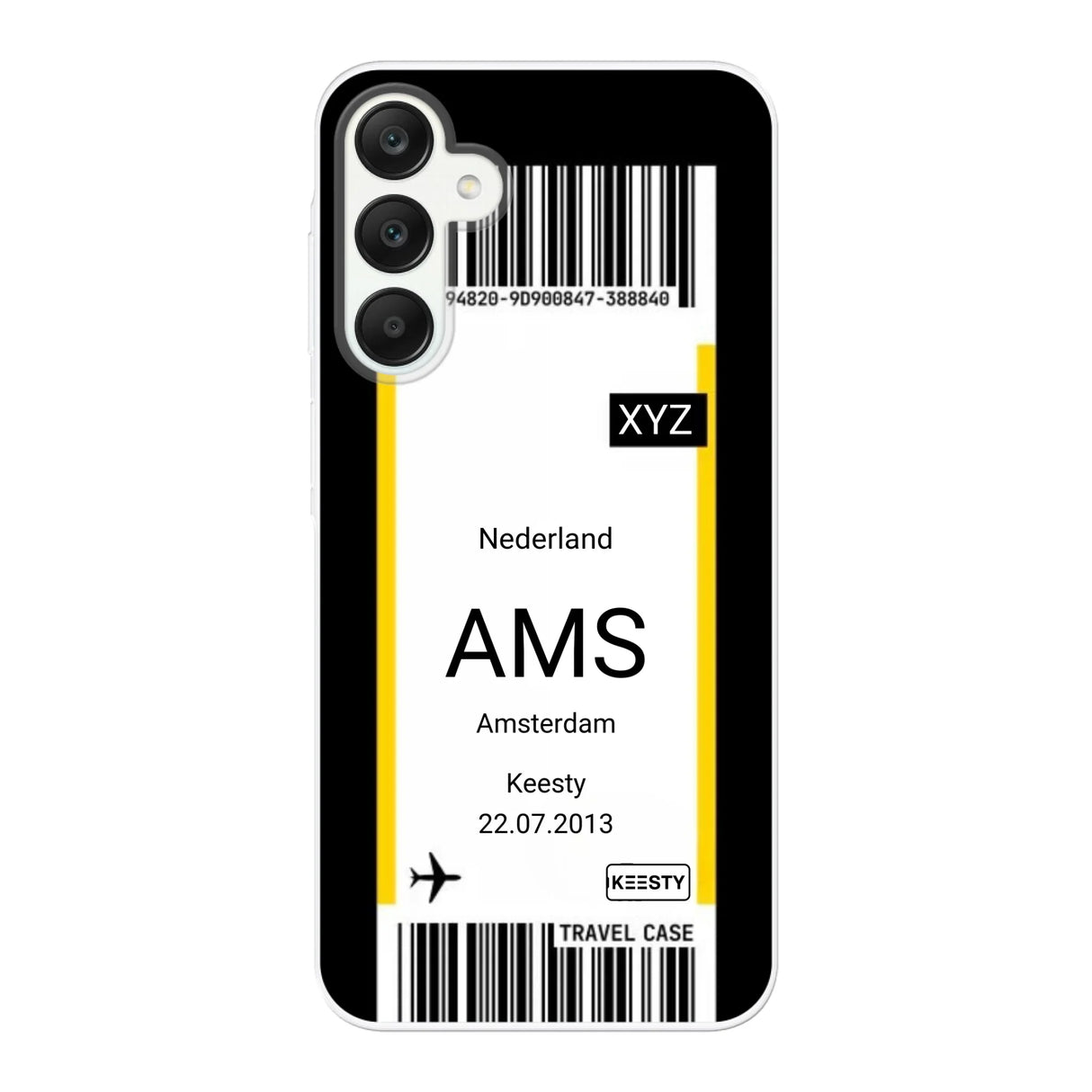 Vliegticket °1 - Telefoonhoesje maken
