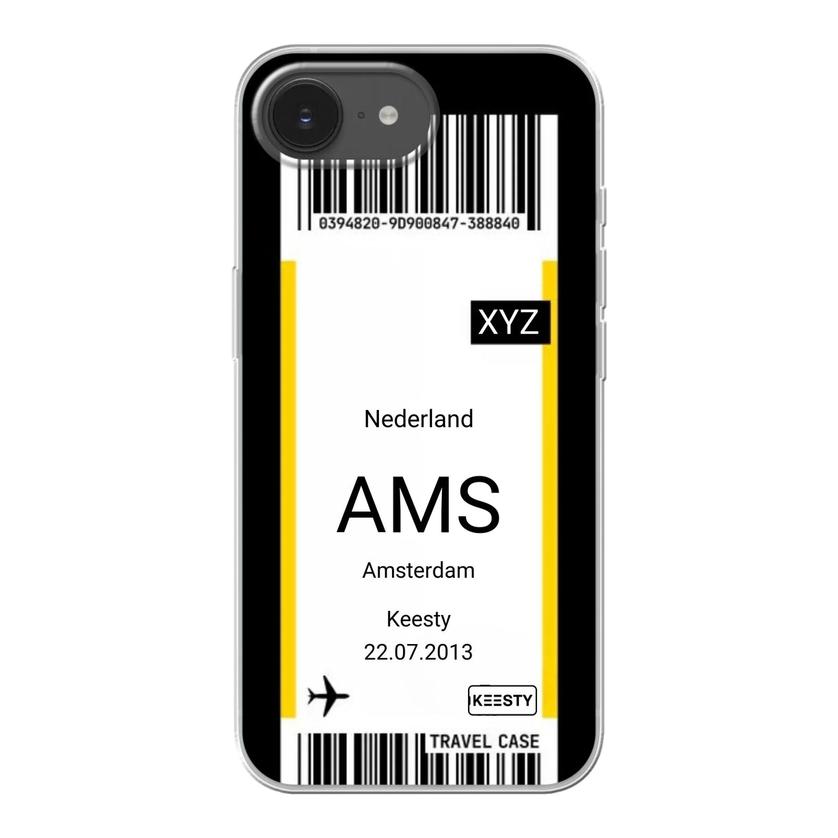 Vliegticket °1 - Telefoonhoesje maken