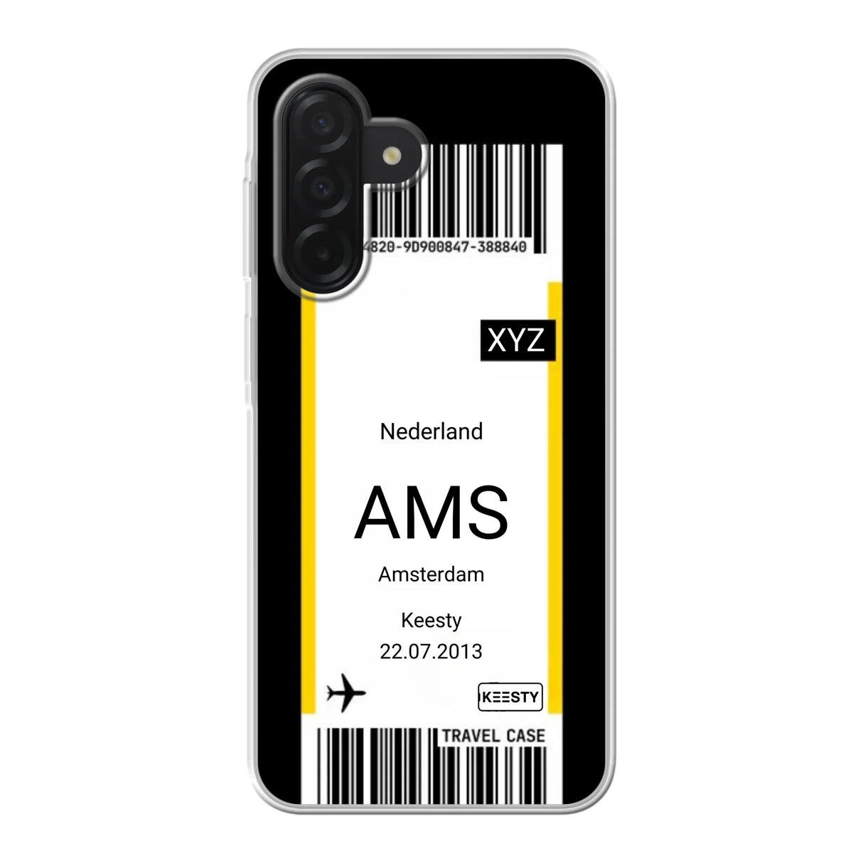 Vliegticket °1 - Telefoonhoesje maken