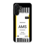 Vliegticket °1 - Telefoonhoesje maken