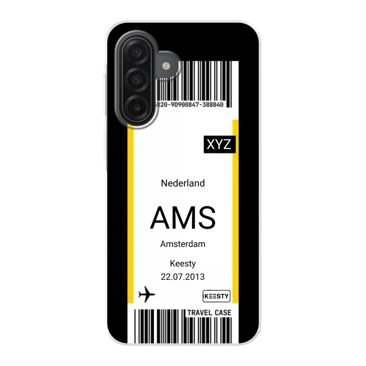 Vliegticket °1 - Telefoonhoesje maken