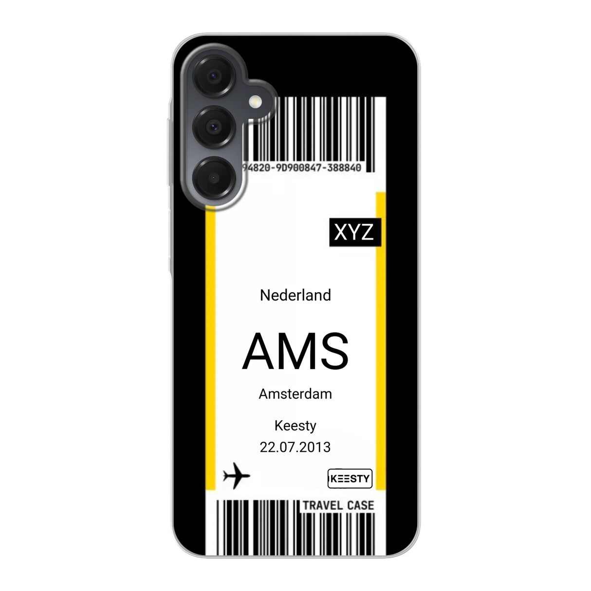 Vliegticket °1 - Telefoonhoesje maken