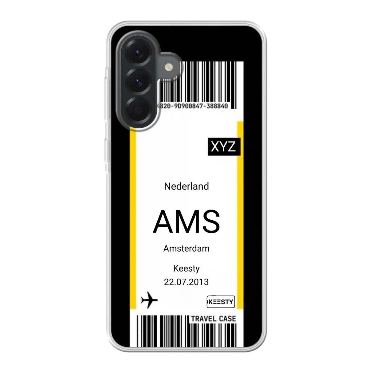 Vliegticket °1 - Telefoonhoesje maken
