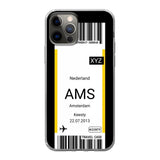 Eigen hoesje maken - Vliegticket - Soft hoesje