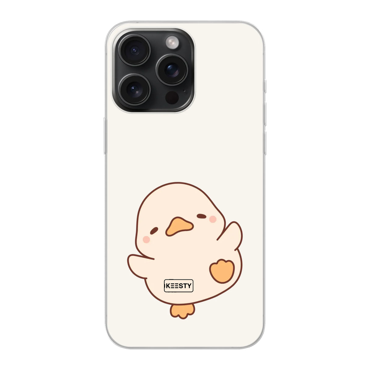Telefoonhoesje Maken - Eend - Soft hoesje