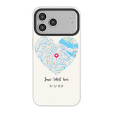 Apple iPhone 17 Pro Max hybrid case with magsafe back printed transparant